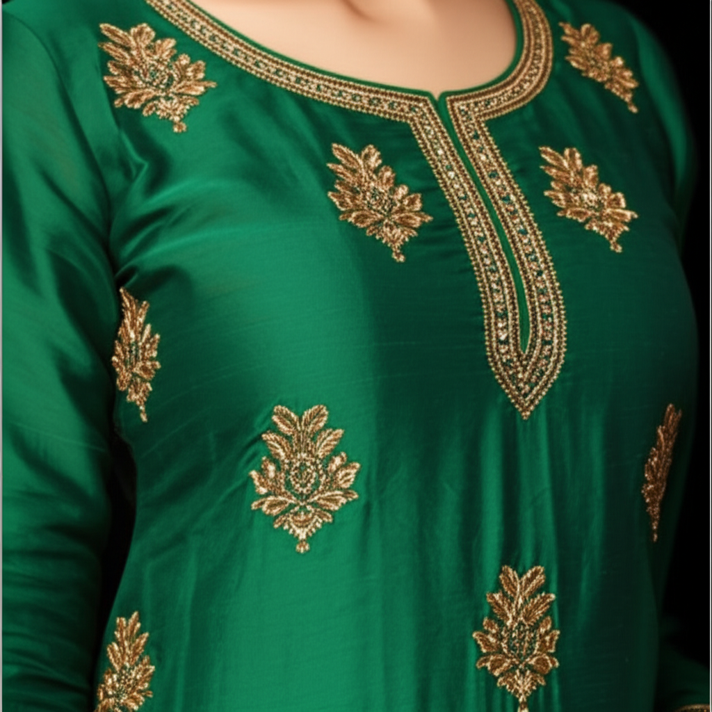 Floral Block Print Kurti